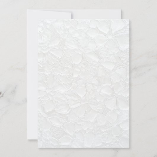 Schwarz und Weiß Save The Date (Rückseite)