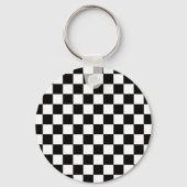 Schwarz und Weiß Schlüsselanhänger (Vorderseite)