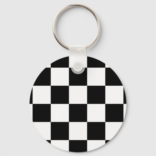 Schwarz und Weiß Schlüsselanhänger (Vorderseite)