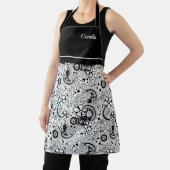 Schwarz und Weiß Schürze (InSitu)