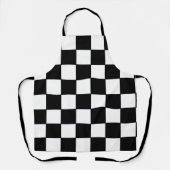 SCHWARZ UND WEISS SCHÜRZE (Vorderseite)