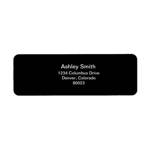 Schwarz und Weiß sind elegant (Vorne)