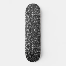 SCHWARZ UND WEISS SKATEBOARD