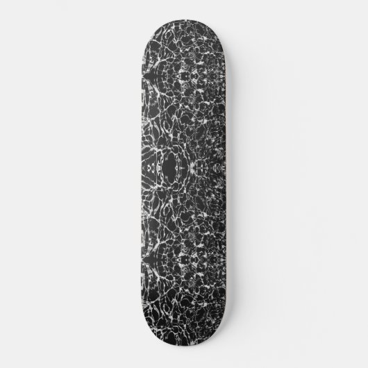 SCHWARZ UND WEISS SKATEBOARD (Vorderseite)