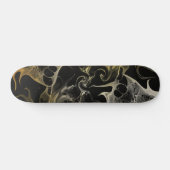 SCHWARZ UND WEISS SKATEBOARD (Horizontal)