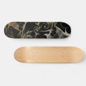 SCHWARZ UND WEISS SKATEBOARD (Horizontal)