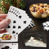 Schwarz und Weiß Spielkarten (In Situ)