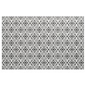 Schwarz und Weiß Stoff (Fat Quarter (45,7 x 55,9 cm))