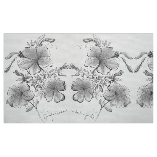 Schwarz und Weiß Stoff (Fat Quarter (45,7 x 55,9 cm))