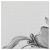 Schwarz und Weiß Stoff (Nahaufnahme)