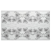 Schwarz und Weiß Stoff (Yard (91,4 cm))