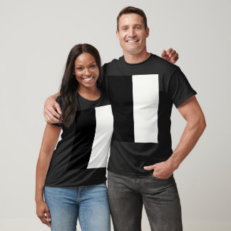 Schwarz und Weiß T-Shirt