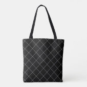 Schwarz und Weiß  Tasche (Rückseite)