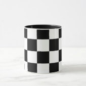 Schwarz und Weiß Tasse (Zentrum)