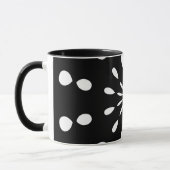 Schwarz und Weiß Tasse (Links)