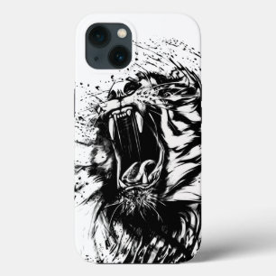 SCHWARZ UND WEISS TIGER APPHONE Case-Mate iPhone HÜLLE