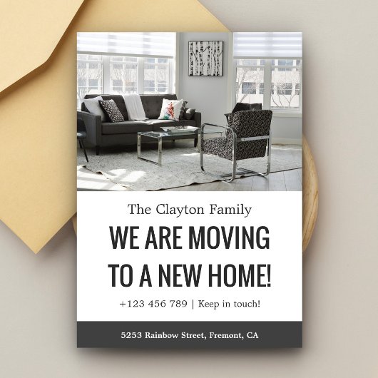 Schwarz und Weiß wir bewegen Ankündigung