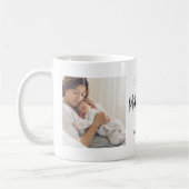 Schwarz und Weiß | Zwei Fotos zum Muttertag Kaffeetasse (Links)