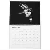 Schwarz. und Weißkalender Kalender (Feb 2027)