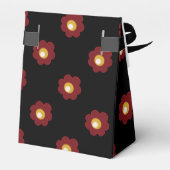 Schwarz-Ungarisches Folkloredesign Geschenkschachtel (Rückseite)