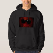 Schwarz - Unisex Basic Hooded Sweater Hoodie (Vorderseite)