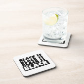 Schwarz Untersetzer (Rechte Seite)