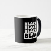 Schwarz Verwandlungstasse (VorderseiteRechts)