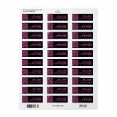 Schwarz & Violett Swirl (Vorne)