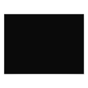 Schwarz (Vollfarbe) Fotodruck