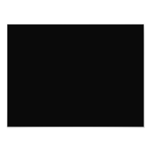 Schwarz (Vollfarbe) Fotodruck (Vorne)