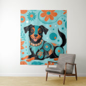 schwarz wandteppich (Beispiel)