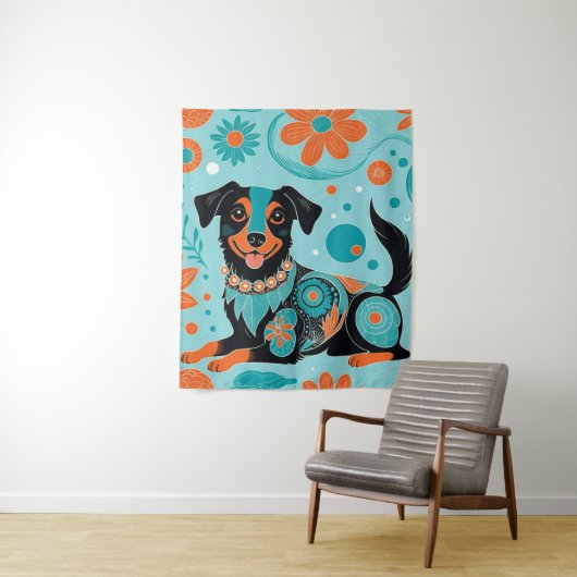 schwarz wandteppich (Beispiel)