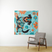 schwarz wandteppich (Beispiel (Horizontal))