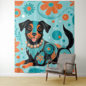 schwarz wandteppich (Beispiel)