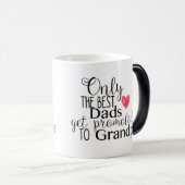 Schwarz/Weiß 11-Unze-verwandelnde Tasse (VorderseiteRechts)