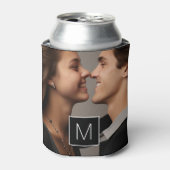 Schwarz-Weiß-1-Fotoleime für benutzerdefinierte Mo Dosenkühler (Kanne Vorderseite)