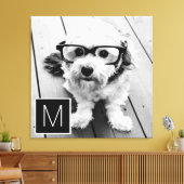 Schwarz-Weiß-1-Fotoleime für benutzerdefinierte Mo Leinwanddruck (Insitu (Wohnzimmer))