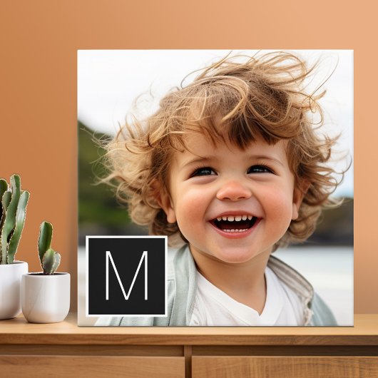 Schwarz-Weiß-1-Fotoleime für benutzerdefinierte Mo Leinwanddruck