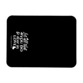 Schwarz & Weiß 1 Korinther 16:14 Bibelverse Kunst Magnet (Horizontal)