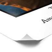 Schwarz-Weiß-2-Foto Collage Jubiläum Fotodruck (Ecke)