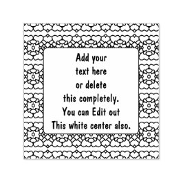 Schwarz-Weiß-2f Permastempel