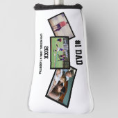 Schwarz-weiß 3 Foto Vatertag Golf Headcover (Rotieren 90)