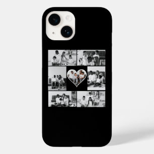 Schwarz-Weiß-7-FotoCollage Case-Mate iPhone 14 Hülle
