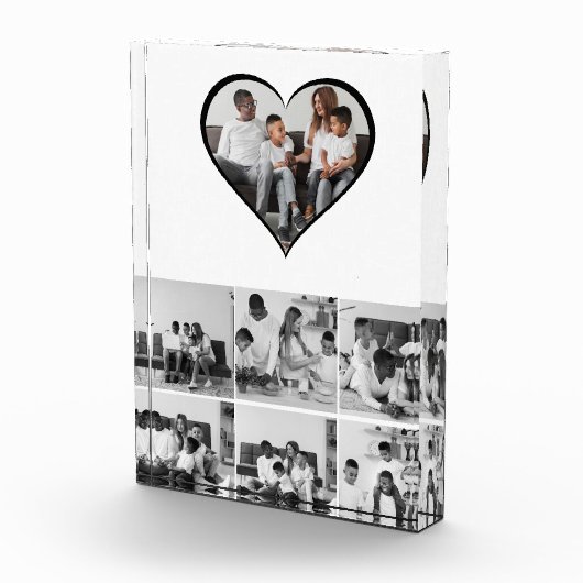 Schwarz-Weiß-7-FotoCollage Fotoblock (Rechts)