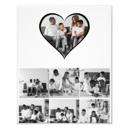 Schwarz-Weiß-7-FotoCollage Fotodruck