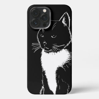 Schwarz-Weiß-Abbildung iPhone 13 Pro Max Hülle