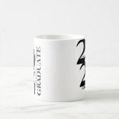 Schwarz-Weiß-Abschluss Kaffeetasse (Mittel)
