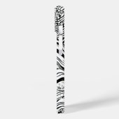 Schwarz-Weiß-Abstract-Design Case-Mate iPhone Hülle (Rückseite / Links)