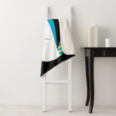 Schwarz-weiß-Abstract-Katze Sherpadecke (Beispiel)