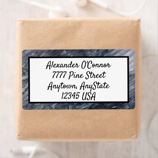 Schwarz-weiß Abstrakt (Insitu)